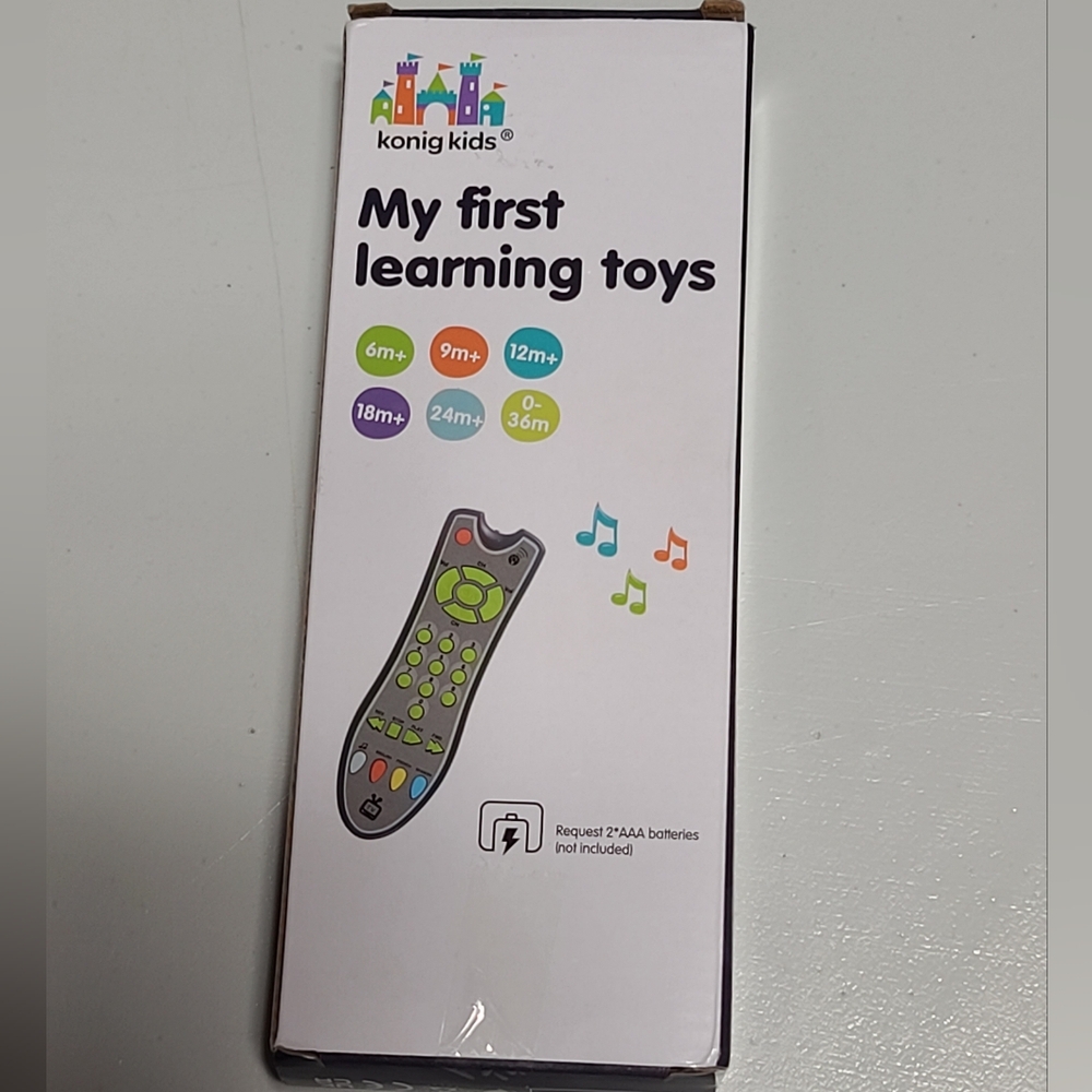 Konig Kids My First Learning Toy Remote Control - Picture 3 of 7